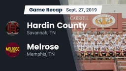Recap: Hardin County  vs. Melrose  2019