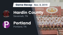 Recap: Hardin County  vs. Portland  2019