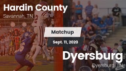 Matchup: Hardin County vs. Dyersburg  2020