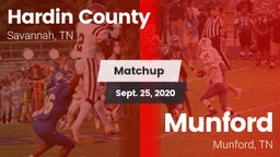 Matchup: Hardin County vs. Munford  2020