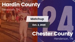 Matchup: Hardin County vs. Chester County  2020