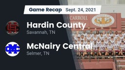 Recap: Hardin County  vs. McNairy Central  2021
