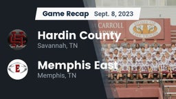 Recap: Hardin County  vs. Memphis East  2023