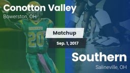 Matchup: Conotton Valley vs. Southern  2017