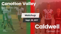 Matchup: Conotton Valley vs. Caldwell  2017