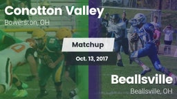 Matchup: Conotton Valley vs. Beallsville  2017