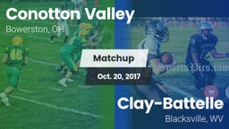 Matchup: Conotton Valley vs. Clay-Battelle  2017