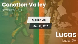 Matchup: Conotton Valley vs. Lucas  2017