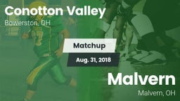 Matchup: Conotton Valley vs. Malvern  2018