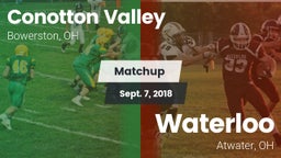 Matchup: Conotton Valley vs. Waterloo  2018