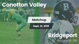 Matchup: Conotton Valley vs. Bridgeport  2018