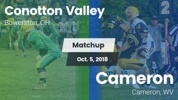 Matchup: Conotton Valley vs. Cameron  2018