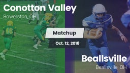 Matchup: Conotton Valley vs. Beallsville  2018