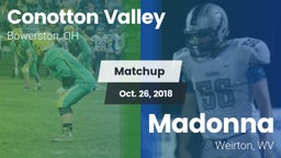 Matchup: Conotton Valley vs. Madonna  2018