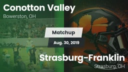 Matchup: Conotton Valley vs. Strasburg-Franklin  2019