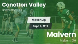 Matchup: Conotton Valley vs. Malvern  2019