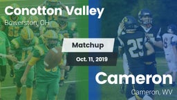 Matchup: Conotton Valley vs. Cameron  2019