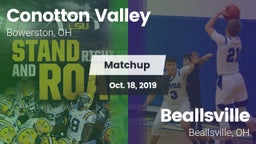 Matchup: Conotton Valley vs. Beallsville  2019