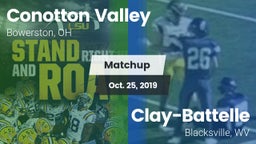 Matchup: Conotton Valley vs. Clay-Battelle  2019
