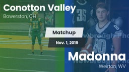 Matchup: Conotton Valley vs. Madonna  2019