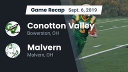 Recap: Conotton Valley  vs. Malvern  2019