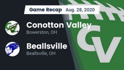 Recap: Conotton Valley  vs. Beallsville  2020