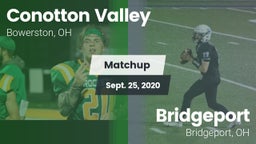 Matchup: Conotton Valley vs. Bridgeport  2020