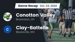 Recap: Conotton Valley  vs. Clay-Battelle  2020