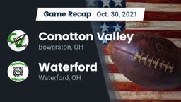 Recap: Conotton Valley  vs. Waterford  2021