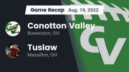 Recap: Conotton Valley  vs. Tuslaw  2022