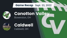 Recap: Conotton Valley  vs. Caldwell  2022
