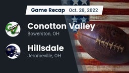 Recap: Conotton Valley  vs. Hillsdale  2022