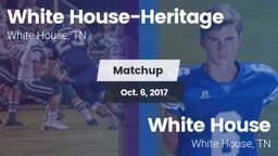 Matchup: White House-Heritage vs. White House  2017