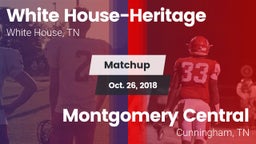 Matchup: White House-Heritage vs. Montgomery Central  2018