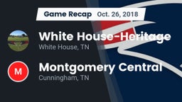 Recap: White House-Heritage  vs. Montgomery Central  2018