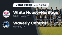 Recap: White House-Heritage  vs. Waverly Central  2022