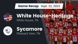 Recap: White House-Heritage  vs. Sycamore  2023