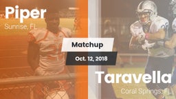 Matchup: Piper vs. Taravella  2018