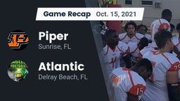 Recap: Piper  vs. Atlantic  2021