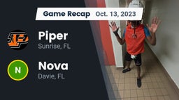 Recap: Piper  vs. Nova  2023
