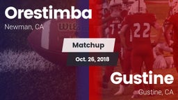 Matchup: Orestimba vs. Gustine  2018