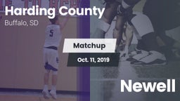 Matchup: Harding County vs. Newell 2019