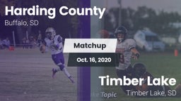 Matchup: Harding County vs. Timber Lake  2020