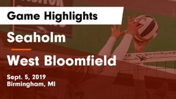 Seaholm  vs West Bloomfield  Game Highlights - Sept. 5, 2019