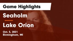 Seaholm  vs Lake Orion  Game Highlights - Oct. 5, 2021