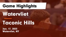 Watervliet  vs Taconic Hills  Game Highlights - Jan. 17, 2023