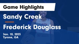 Sandy Creek  vs Frederick Douglass Game Highlights - Jan. 10, 2023