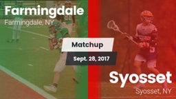 Matchup: Farmingdale vs. Syosset  2017