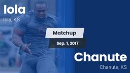 Matchup: Iola vs. Chanute  2017