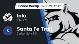 Recap: Iola  vs. Santa Fe Trail  2017